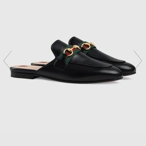 GUCCI. Princetown leather slipper